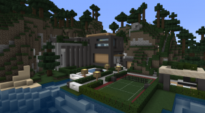 Télécharger Modern Taiga House pour Minecraft 1.8